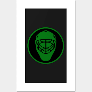 HOCKEY GOALIE MASK Posters and Art